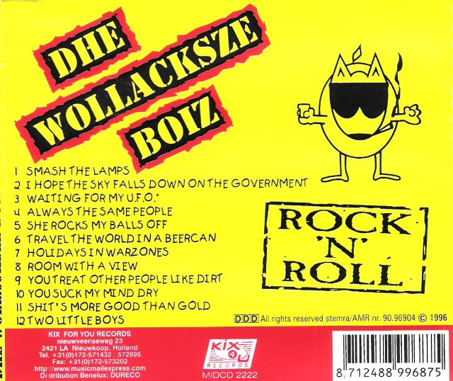 CD - Dhe Wollacksze Boiz - Rock'n'Roll