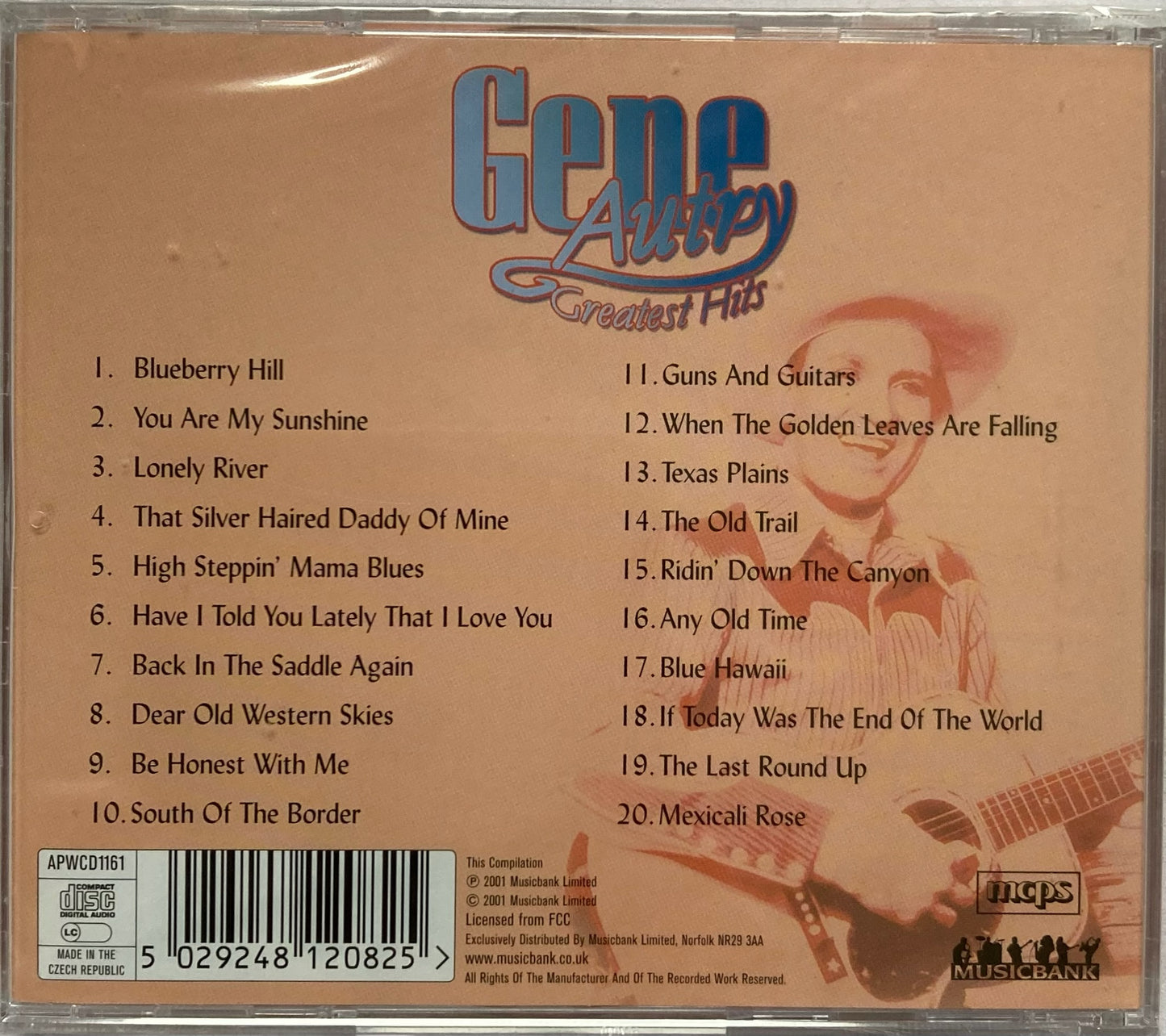 CD - Gene Autry - Greatest Hits