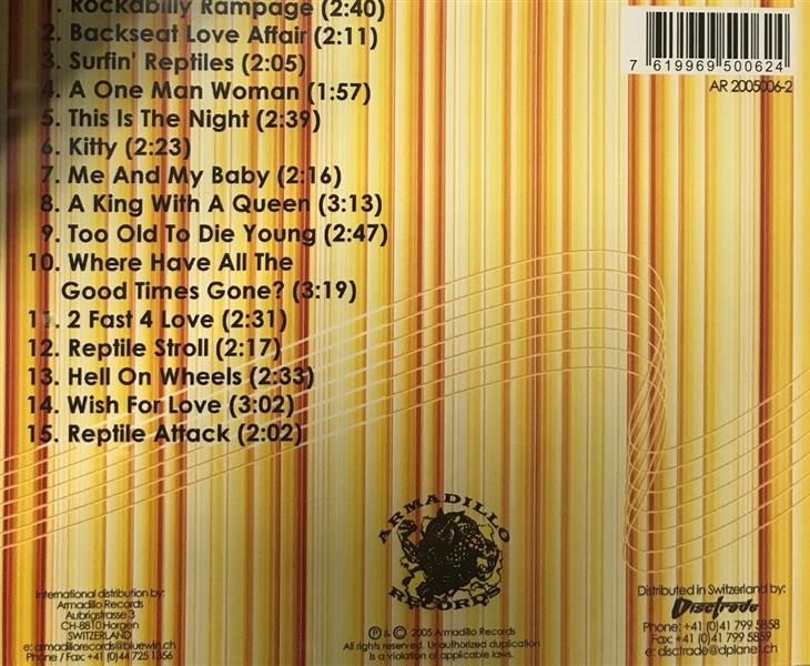 CD - Reptiles - Rockabilly Rampage