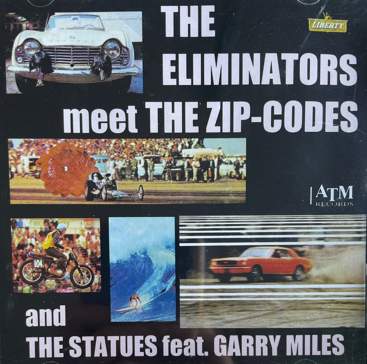 CD - Eliminators Meet The ZIP-Codes And The Statues feat. Garry Miles