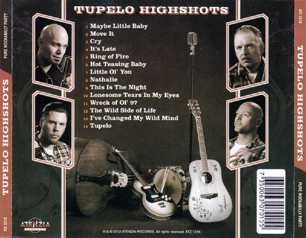 CD - Tupelo Highshots - Pure Rockabilly Party