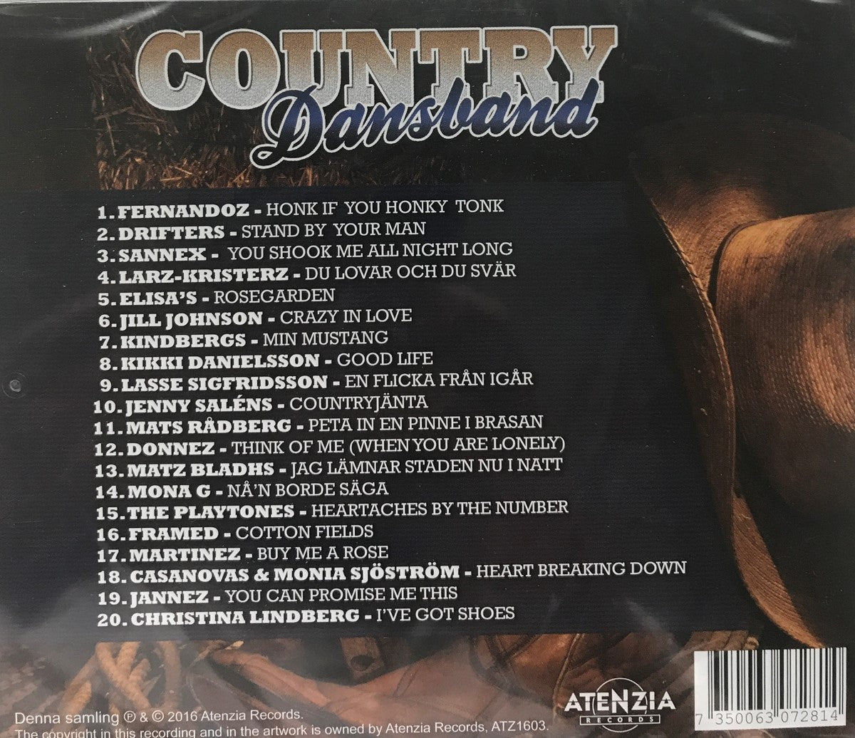 CD - VA - Country - Dansband