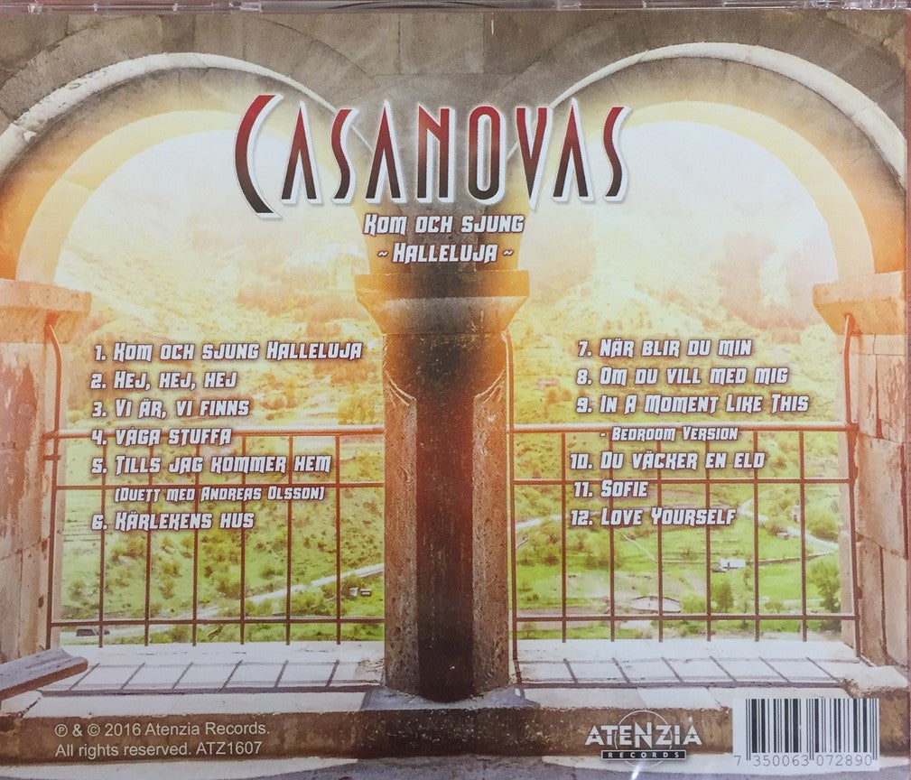 CD - Casanovas - Kom Och Sjung Halleluja