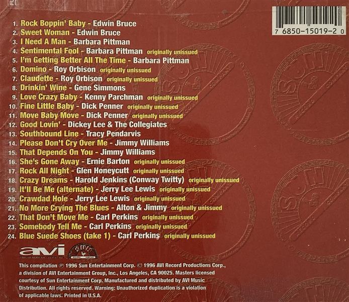 CD - VA - Rock Boppin' Baby Sun Rockabilly Volume 3