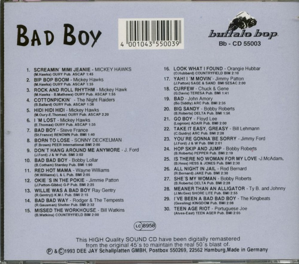 CD - VA - Bad Boy