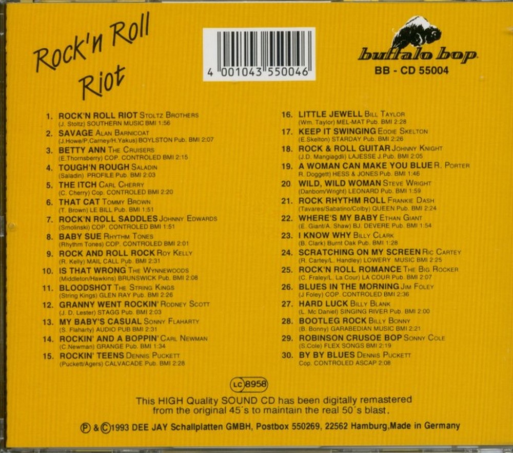 CD - VA - Rock'n Roll Riot