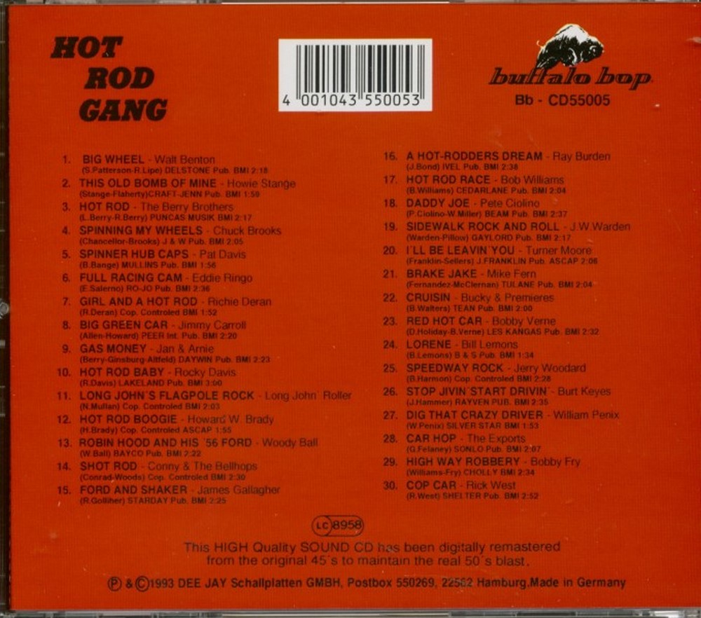 CD - VA - Hot Rod Gang