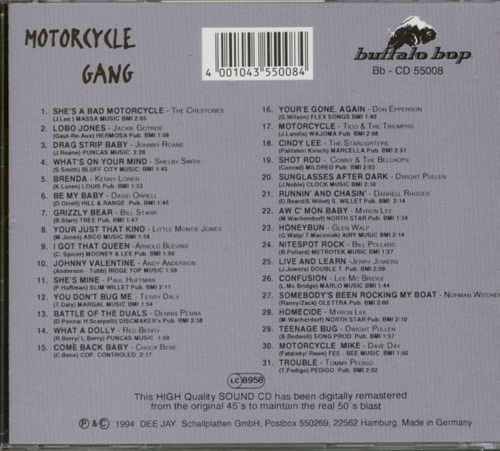 CD - VA - Motorcycle Gang