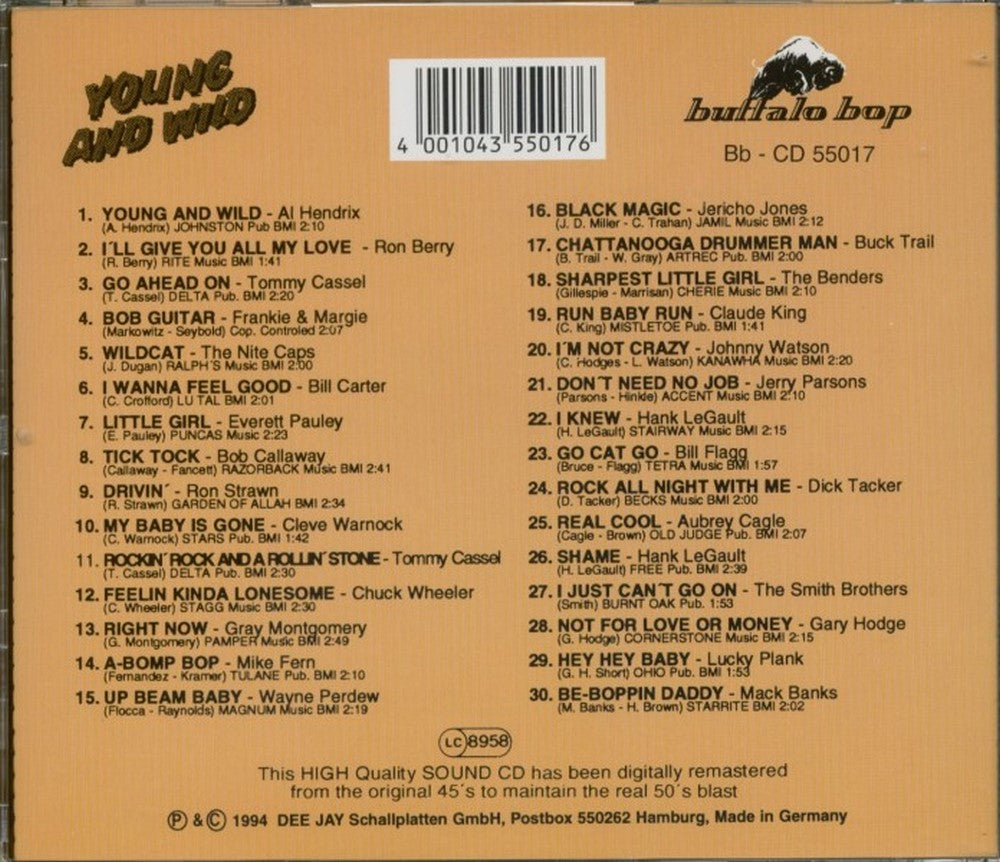 CD - VA - Young And Wild