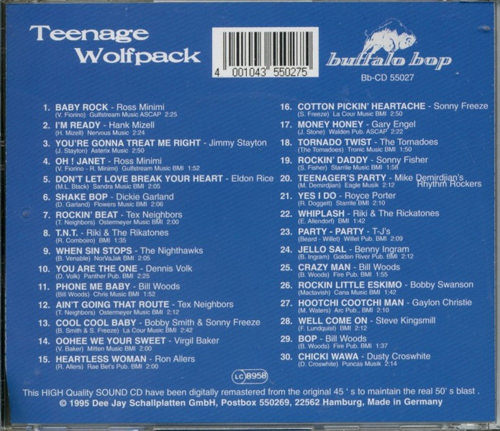 CD - VA - Teenage Wolfpack