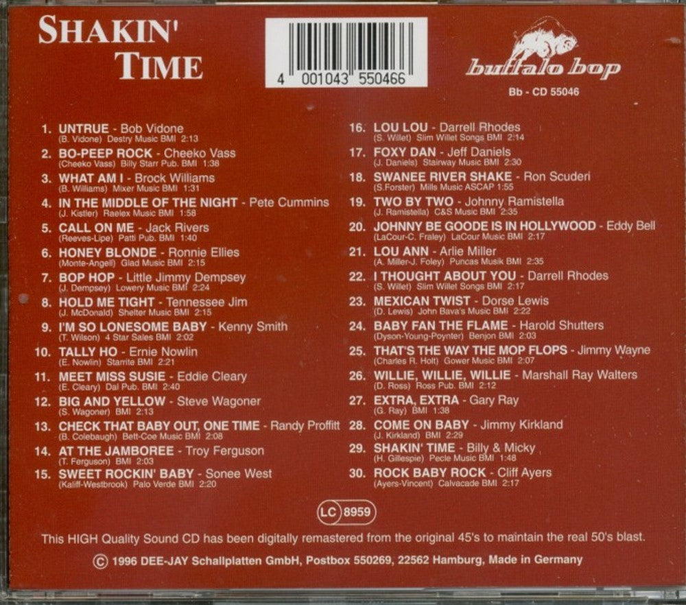 CD - VA - Shakin' Time