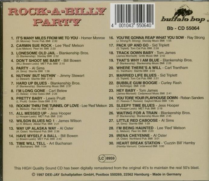 CD - VA - Rock-A-Billy Party