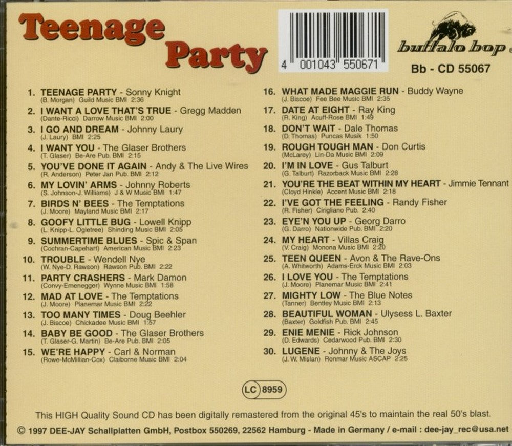 CD - VA - Teenage Party