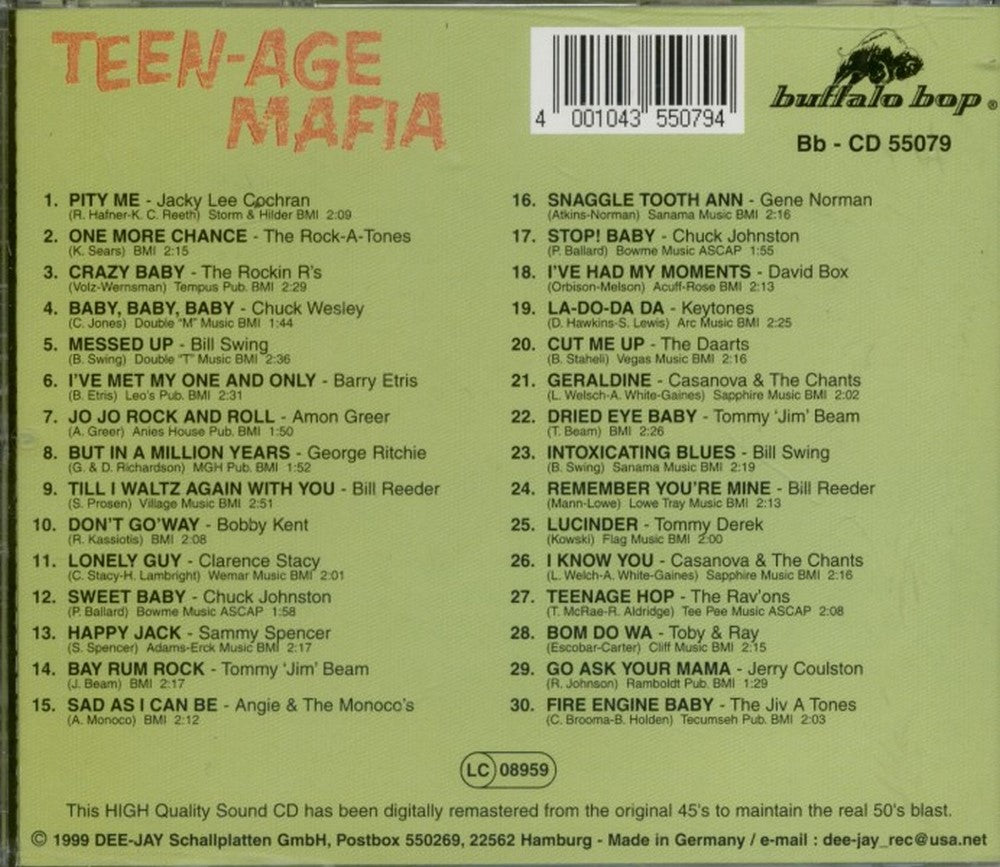 CD - VA - Teenage Mafia