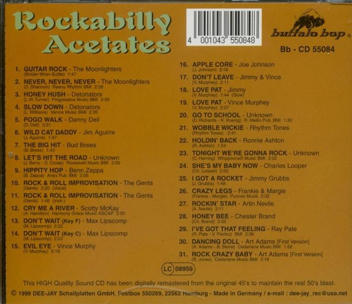 CD - VA - Rockabilly Acetates
