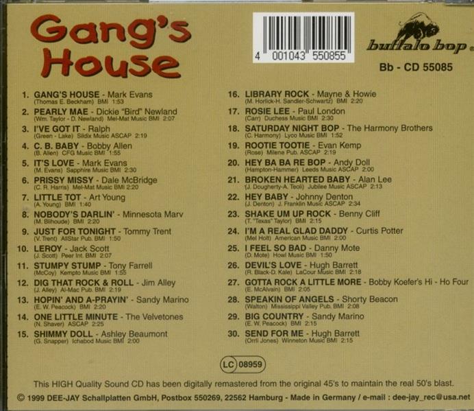 CD - VA - Gang's House