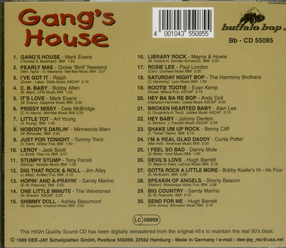 CD - VA - Gang's House