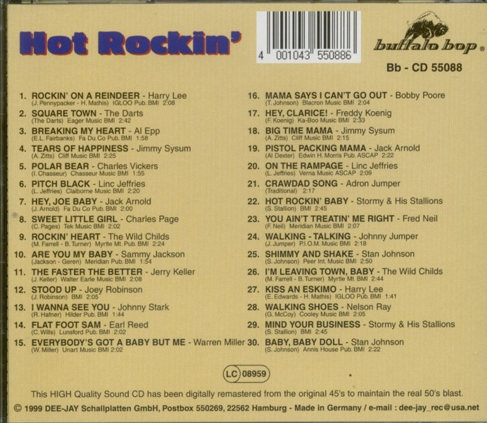 CD - VA - Hot Rockin'