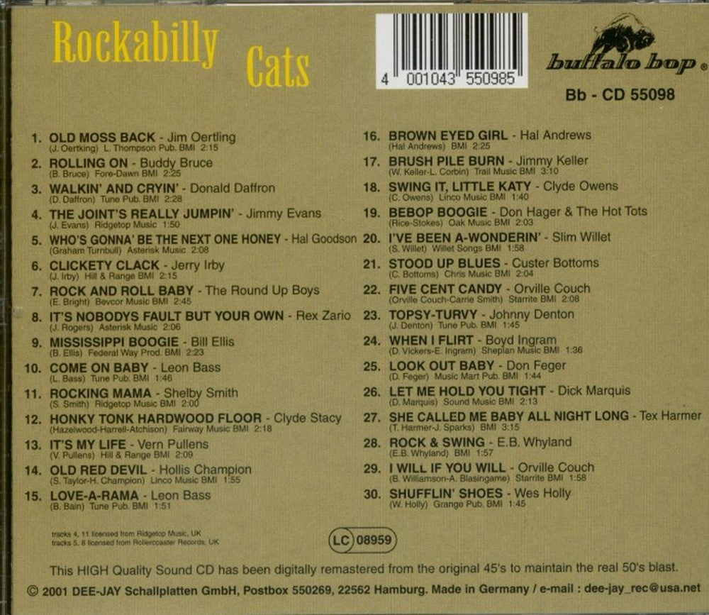 CD - VA - Rockabilly Cats