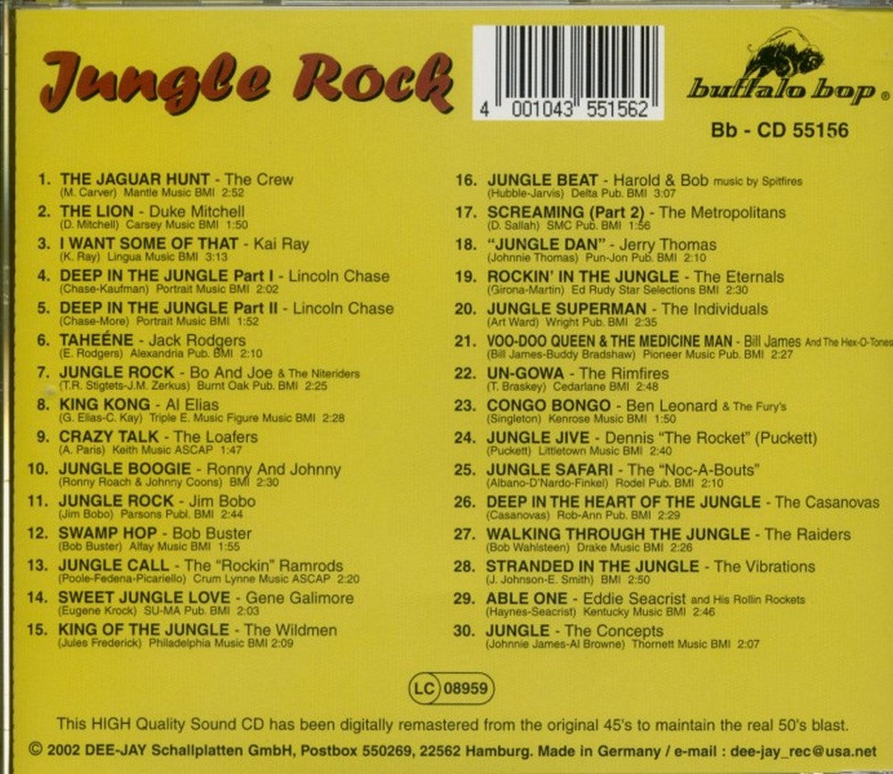 CD - VA - Jungle Rock