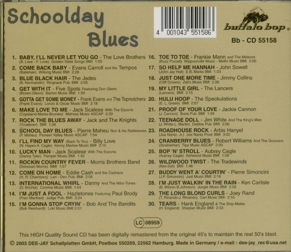 CD - VA - Schoolday Blues