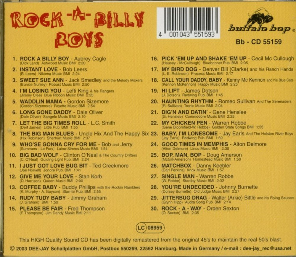 CD - VA - Rock-A-Billy Boys