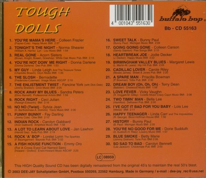 CD - VA - Tough Dolls