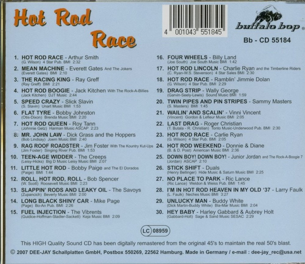 CD - VA - Hot Rod Race