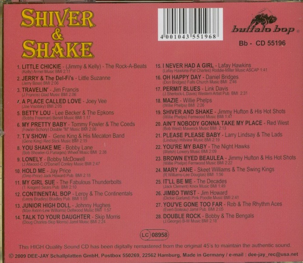 CD - VA - Shiver & Shake