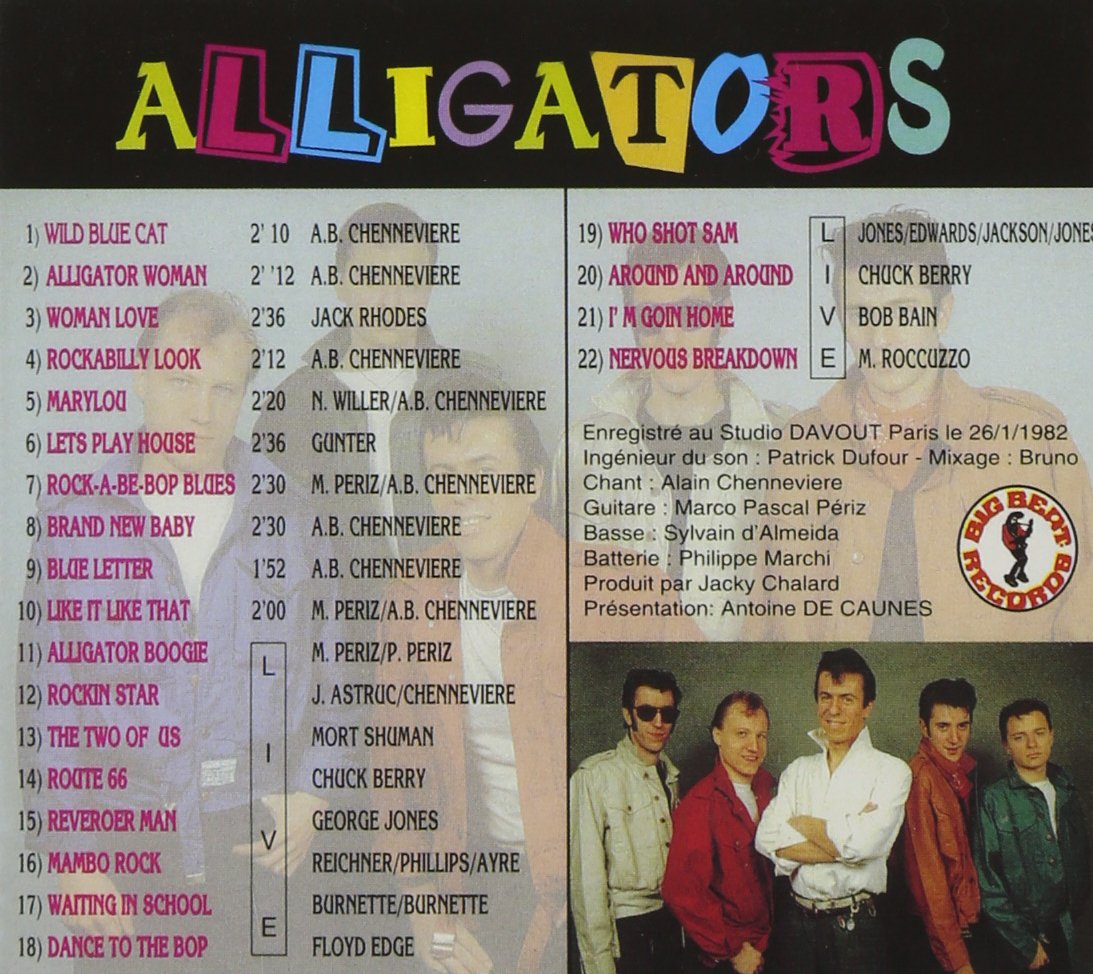 CD - Alligators - Rockabilly Gator