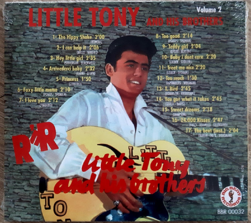 CD - Little Tony and his Brothers - Rock'n'Roll Vol. 2