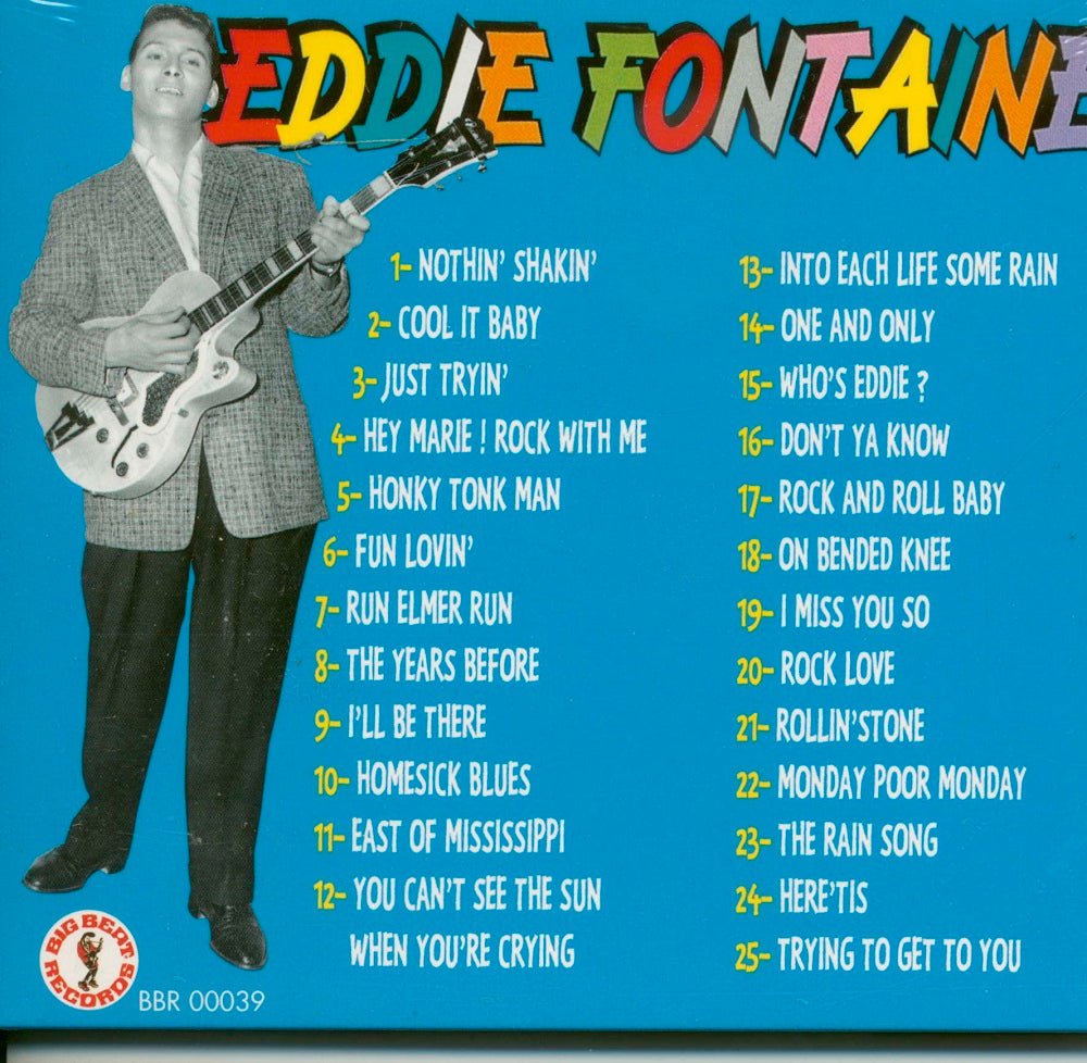 CD - Eddie Fontaine - Cool It Baby