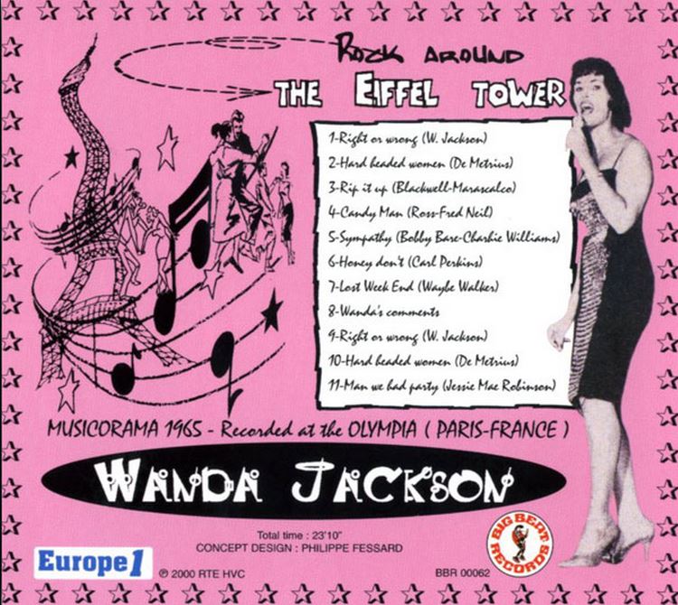 CD - Wanda Jackson - Rock Around The Eiffel Tower