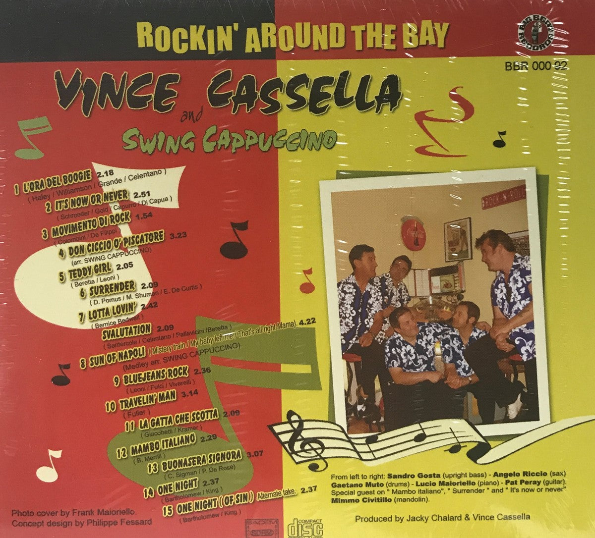 CD - Vince Cassella And Swing Cappuccino - Rockin' Around The Bay