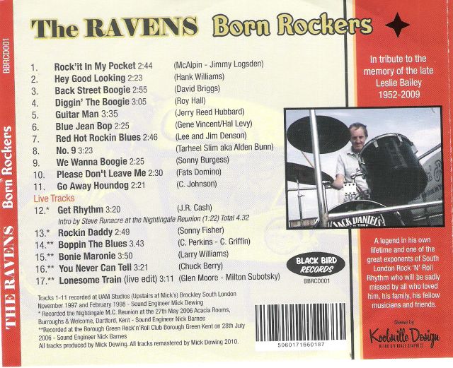 CD - Ravens - Born Rockers