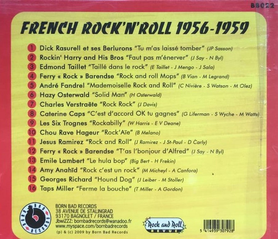 CD - VA - Rock Rock Rock - French Rock'n'Roll 1956 - 1959