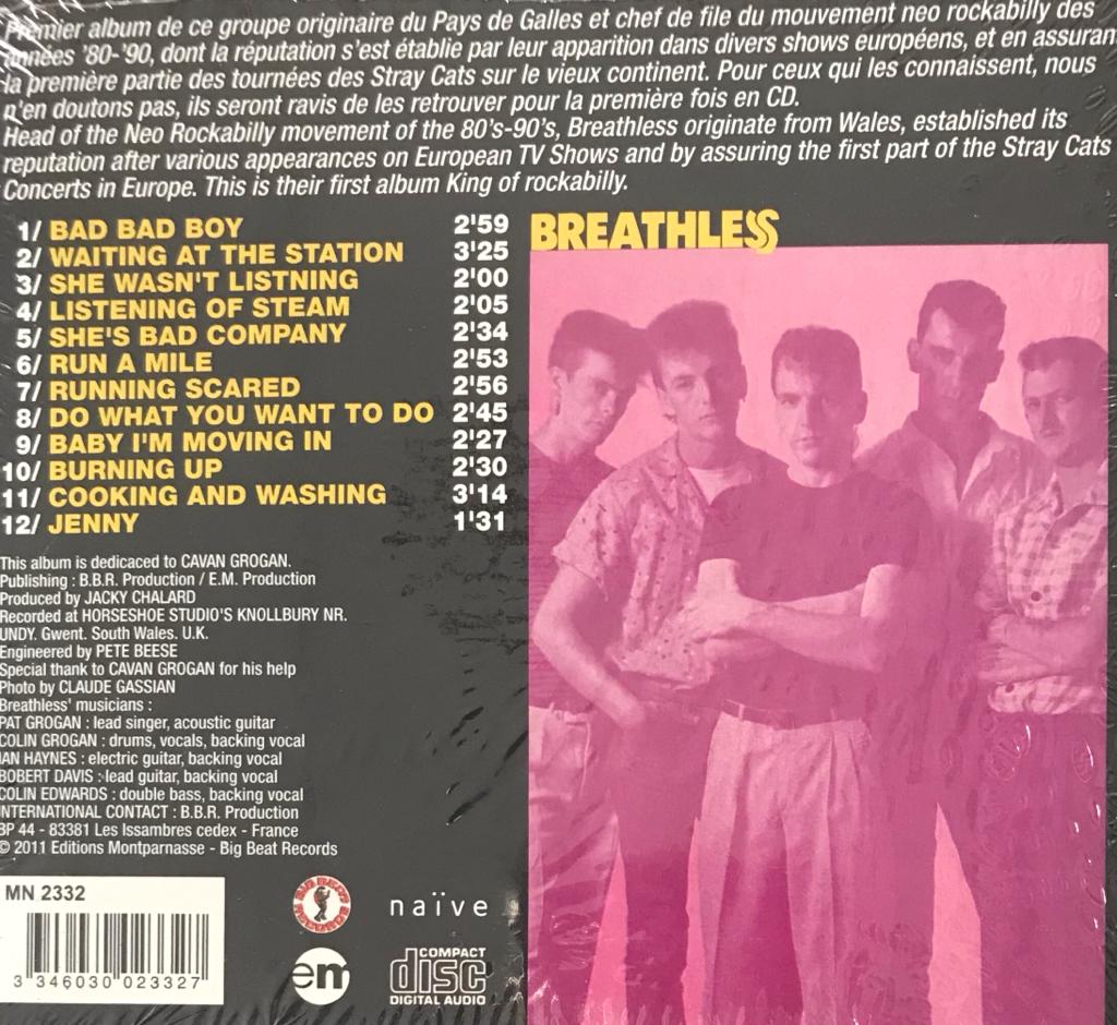 CD - Breathless - Bad Bad Boys