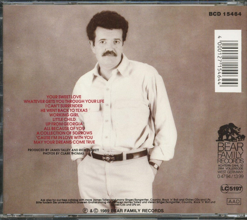 CD - James Talley - Love Songs And Blues