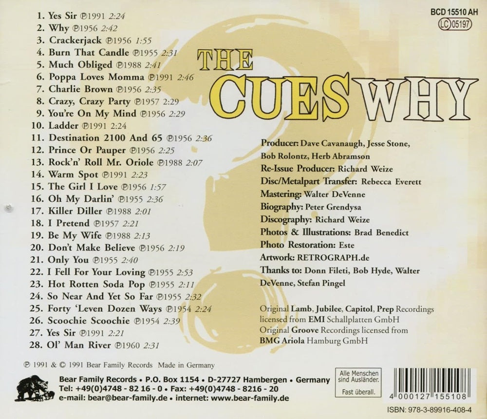 CD - Cues - Why