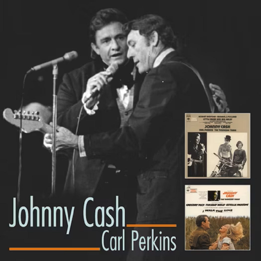 CD - Johnny Cash & Carl Perkins - I Walk The Line - Little Fauss And Big Halsy