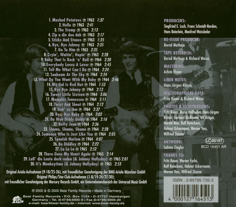 CD - Rattles - Die Deutschen Singles A Und B (1963-1965), Vol. 1