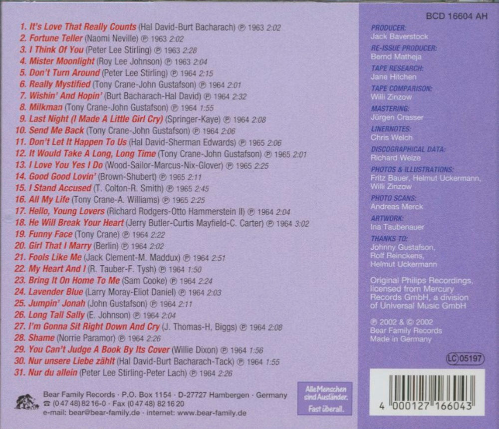 CD - Merseybeats - I Think Of You - The Complete Recordings
