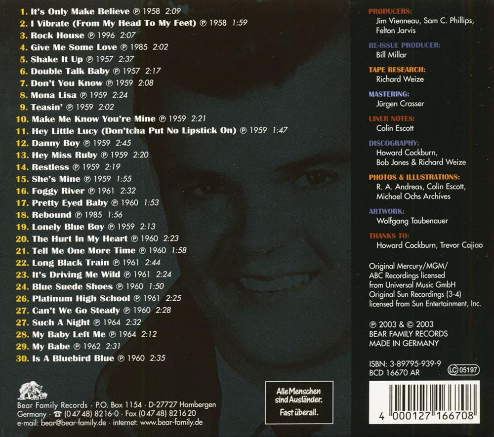 CD - Conway Twitty - Conway Rocks