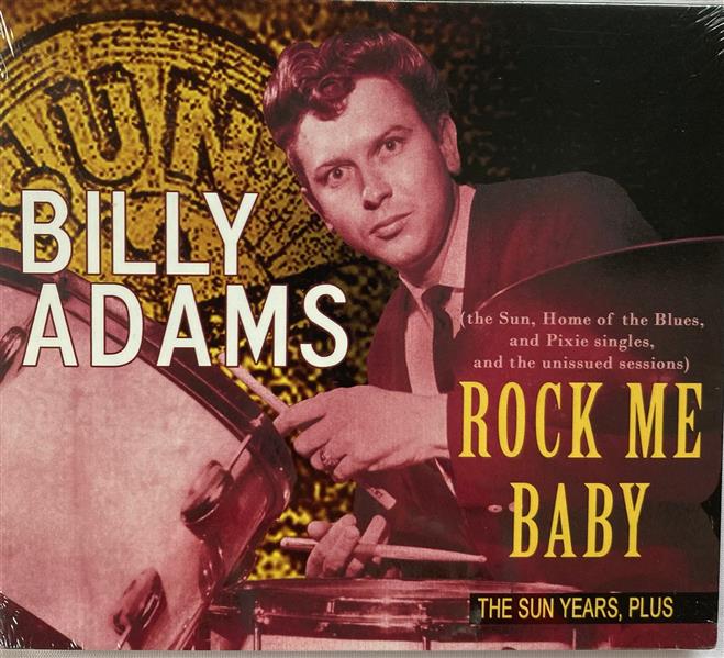 CD - Billy Adams - Rock Me Baby