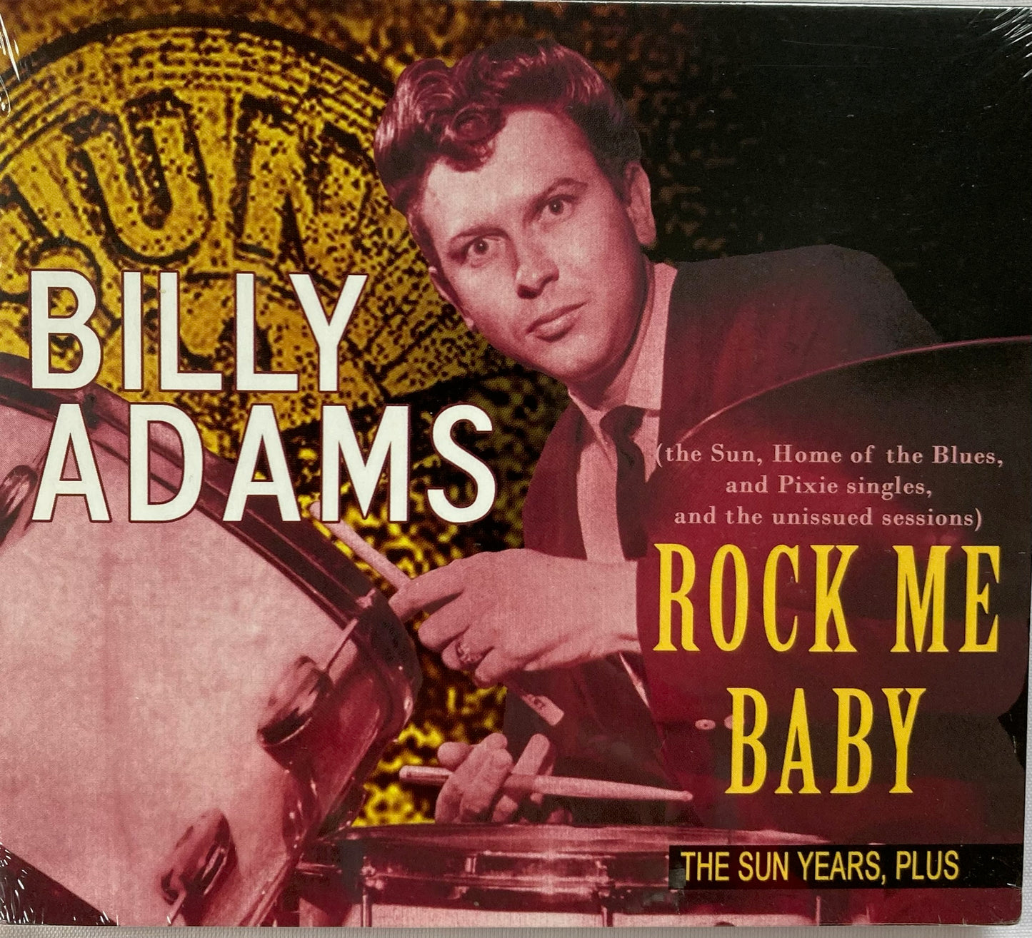 CD - Billy Adams - Rock Me Baby