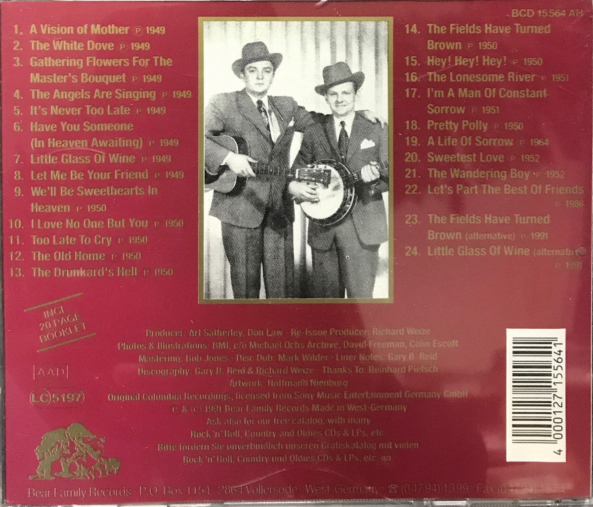 CD - Stanley Brothers - 1949-1952