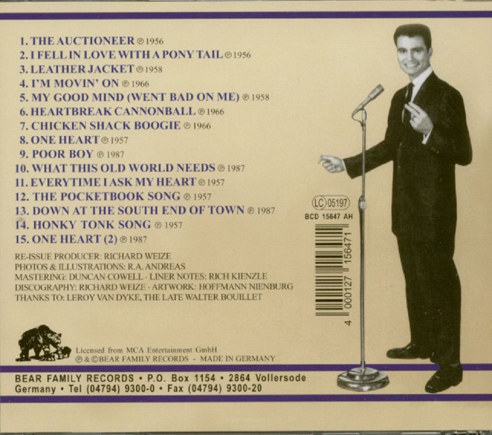 CD - Leroy Van Dyke - The Auctioneer