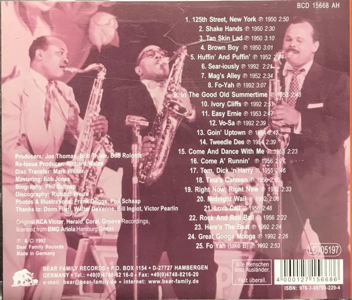 CD - Big Al Sears - Seariously