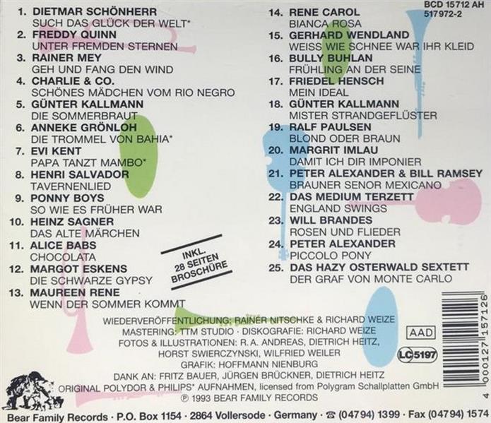 CD - VA - So Wie Es Damals War
