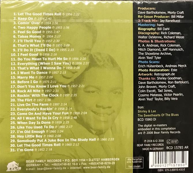 CD - Shirley & Lee - Shirley & Lee Rock